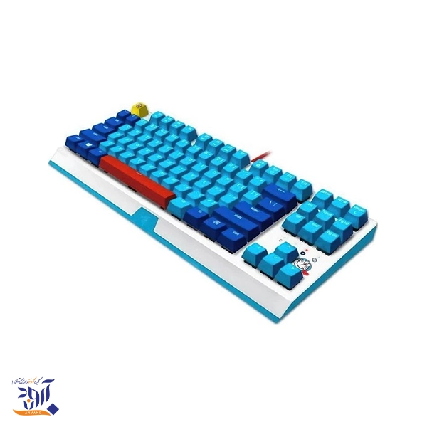 کیبورد Razer Blackwidow X - طرح محدود ۵۰ سالگی Doraemon - Thumbnail 1